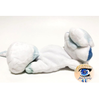 Officiële Pokemon center knuffel, Kuttari Alola Vulpix slapend 18cm lang 